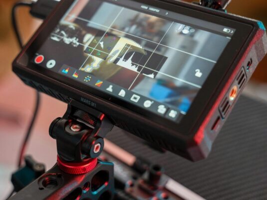 Monitor produccion de cine